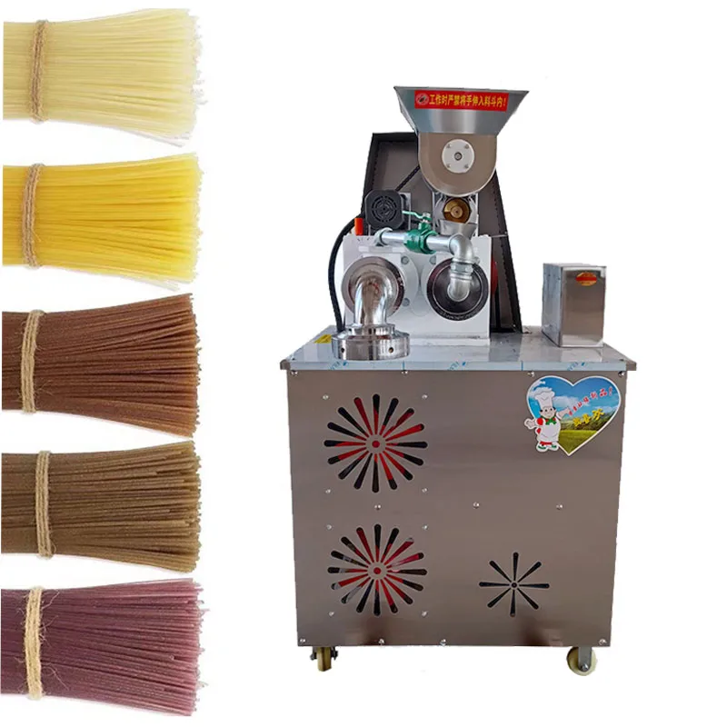 

Rice Corn Noodle Molding Press Machine Automatic Spaghetti Pasta Processing Line Cold Noodles Vermicelli Extruding Machine
