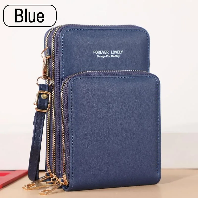 Cross body Handy Geldbörse Umhängetaschen Frauen multifunktion ale Touchscreen-Tasche RFID Blocking Card Brieftasche weibliche Umhängetasche – Detail 13