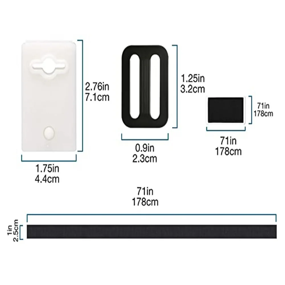 

For Pool Accessories Adjustable Straps Fastening Straps Easy Install Pool Cover Straps Pool Customizable Length