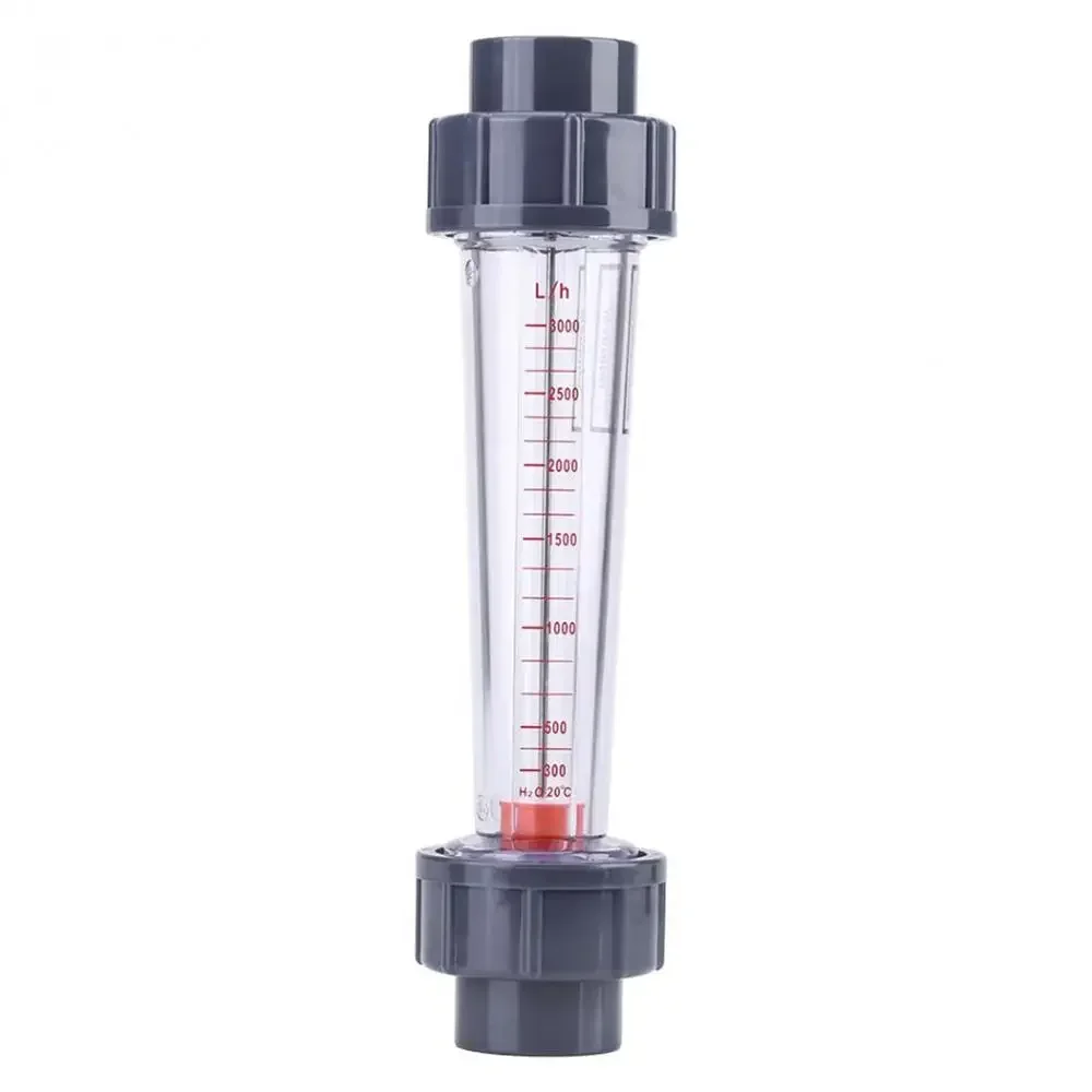 60-3000L/H 2-10GPM 4-40LPM Fit 32mm Pipe O/D LZS-20 ABS Flowmeter Plastic Tube Liquid Water Rotameter Measuring