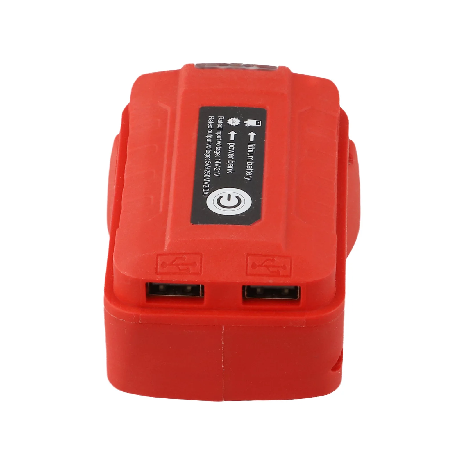 

USB Battery Adapter with LED Light for Dayi 18V Lithium Batteries Model For 48111840 48111815 48111850 48111860 48111890