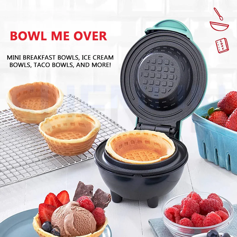 آلة وعاء الوافل الكهربائية آلة الإفطار المنزلية آلة تورتة البيض آلة الجلد آلة وعاء الآيس كريم آلة لفائف الدجاج