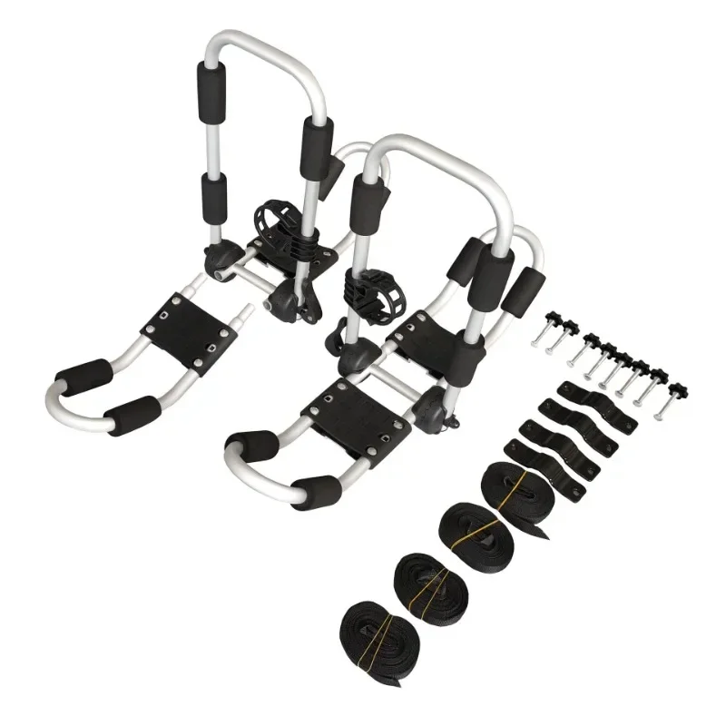 

Hot sales Kayak Car Top Frame Kayak Rack Surfboard Rack Foldable with Oars Buckle Oars Clip