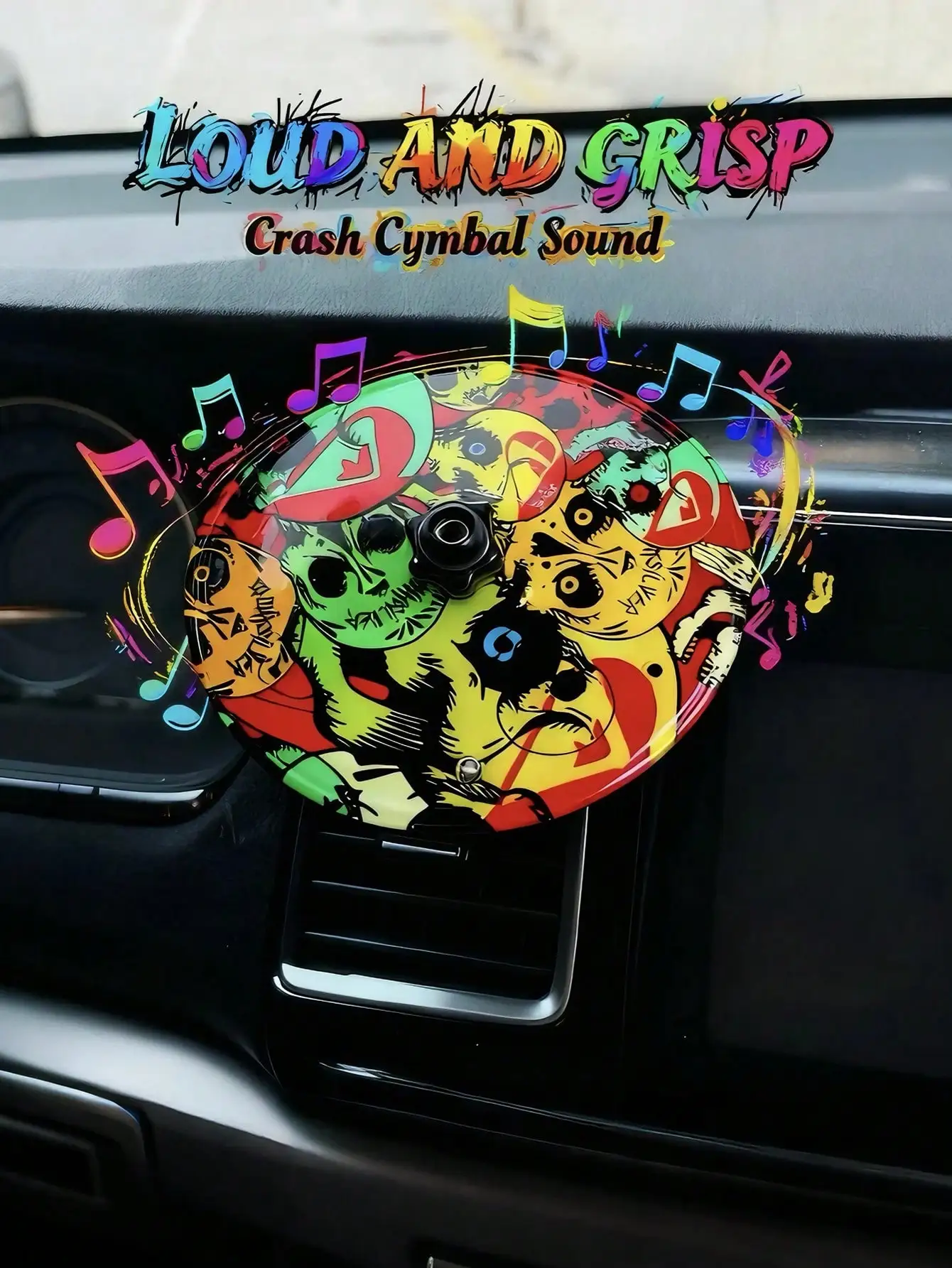 

1 шт. Декор тарелки для вентиляционных отверстий автомобиля — дизайн барабанной тарелки из сплава, универсальная подходит для всех вентиляционных отверстий, простая установка