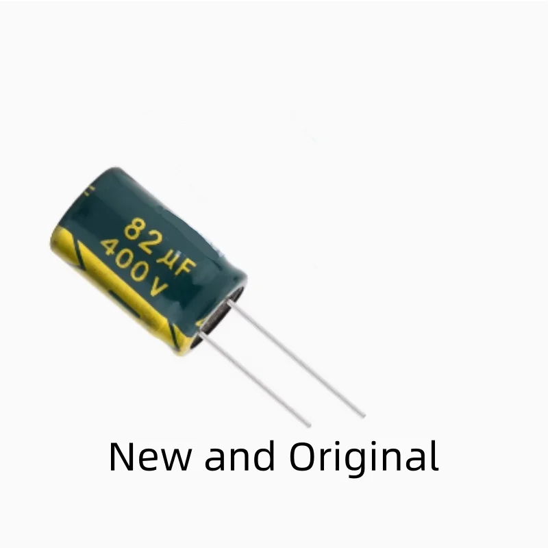 

400V82UF high-frequency low resistance long-life high-temperature resistant green gold electrolytic capacitor 16 * 25