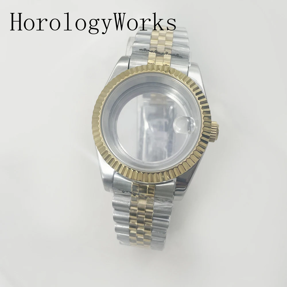 

Корпус 36 мм/39 мм, сапфировое стекло, серебристый, черный, розовое золото, подходит для NH35/NH36 ETA2836/2824 Miyota8205/8215/821A, механизм Mingzhu2813/3804