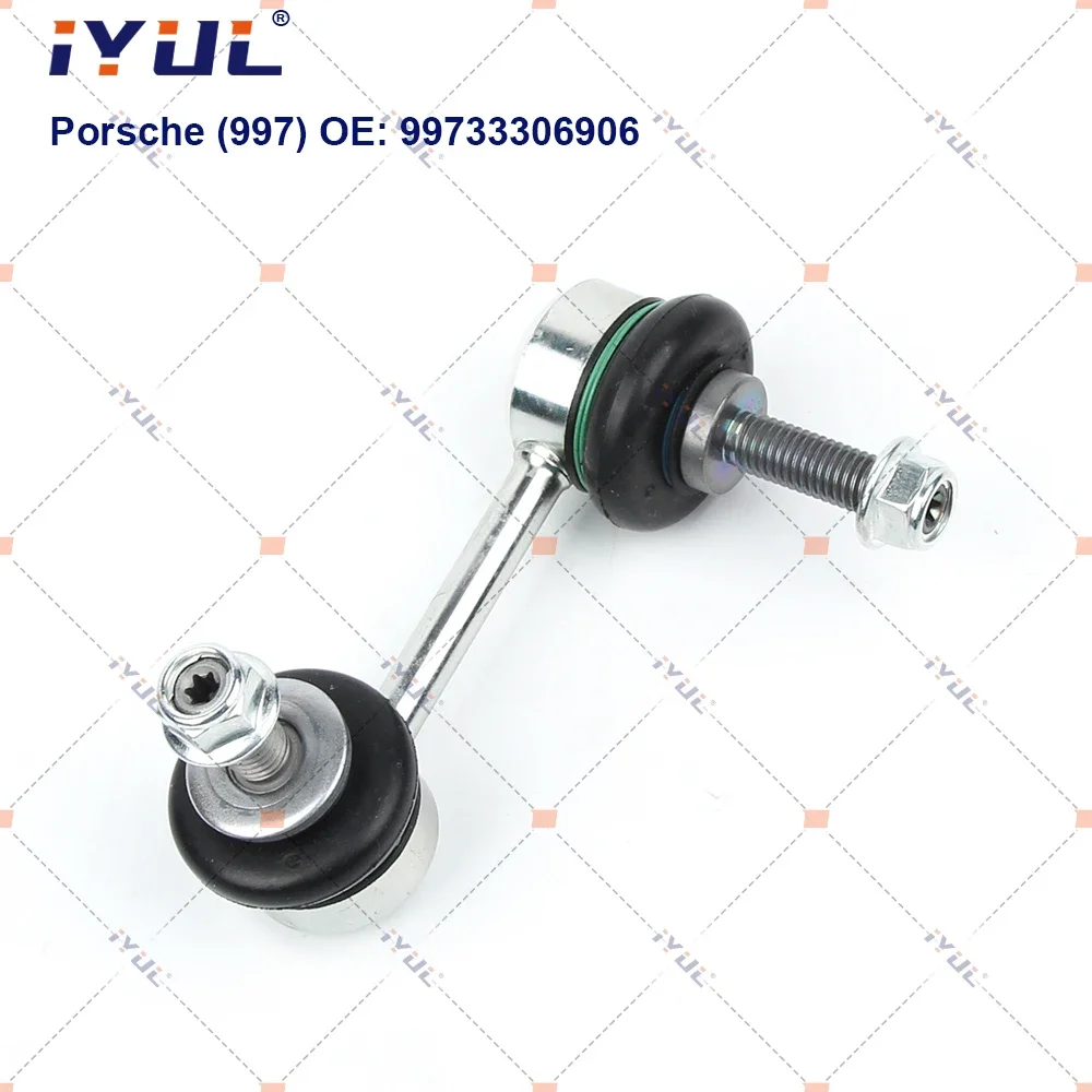 IYUL A Pair Rear Axle Sway Bar End Stabilizer Link Ball Joint For Porsche 997 911 Convertible Targa 99733306906 99733307006