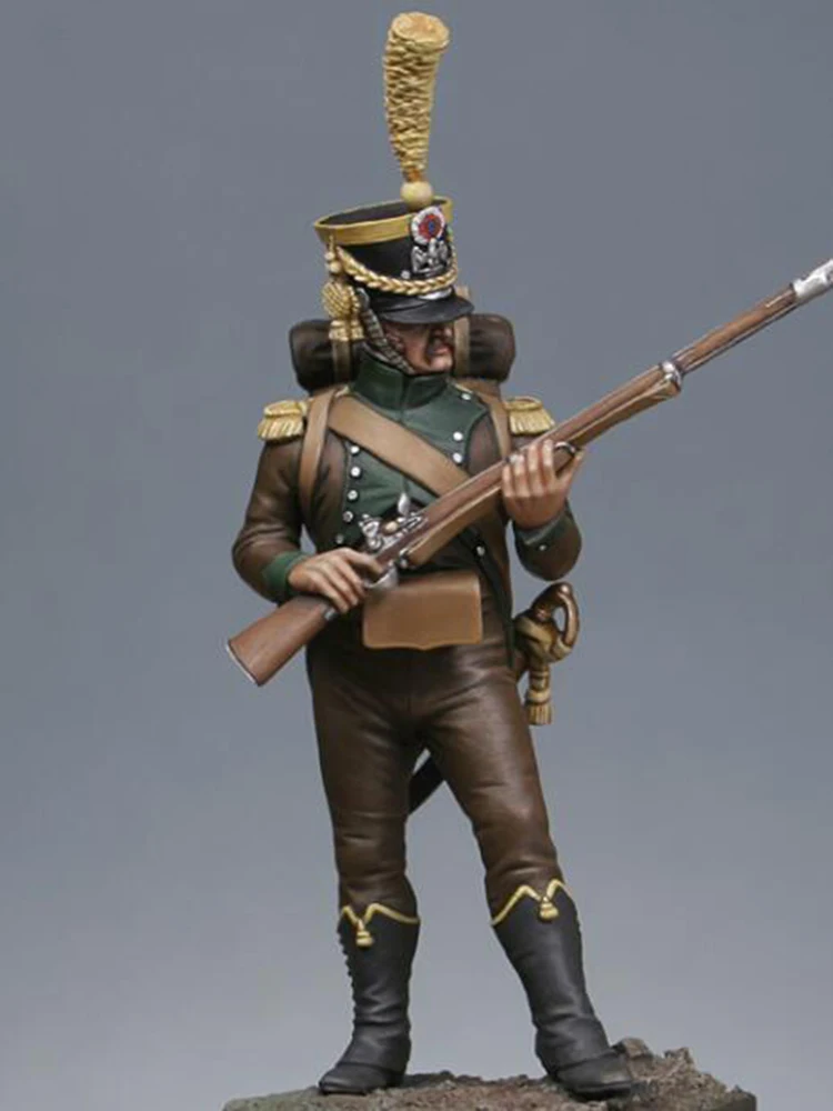 

Resin soldier 1/32 54MM ancient Corsica Tirailleurs Model Unassambled Unpainted Figure Building Kit