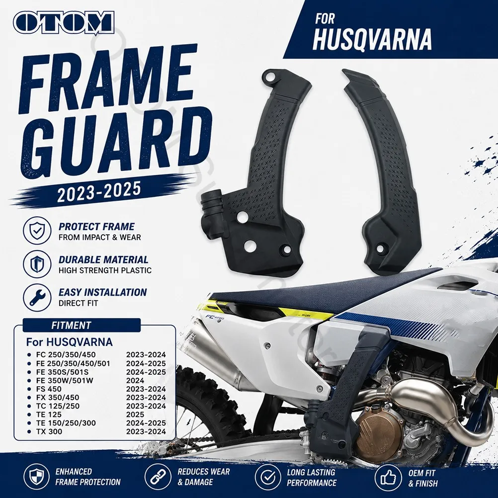 Für HUSQVARNA 2023-2025 Motorrad-Rahmenschutz Verkleidungsschutz Abdeckung Panel Schale FC FE FX TC TE TX 125 250 350 450 Motocross