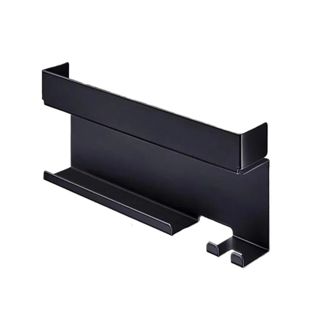 

No Drill Hair Tool Organizer Bathroom Shelf Moisture-proof Multi Function Holder Tool Storage Corrosion-resistant