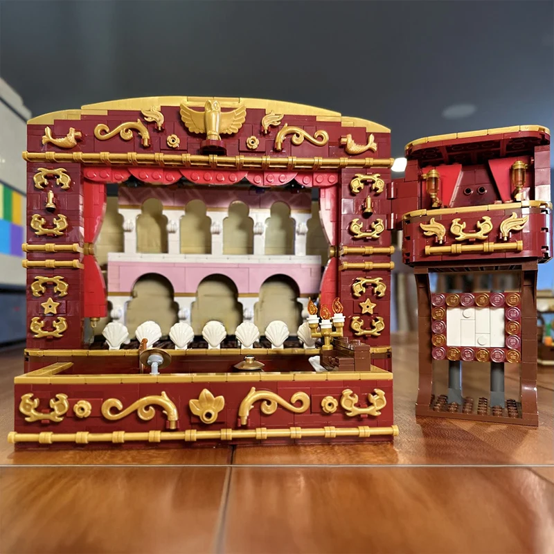 1339-teiliges Muppet Theater-MOC-Baustein-Set – detailliertes Modular-Style-Architekturmodell-Bricks-Set für Präsentation und Sammlung