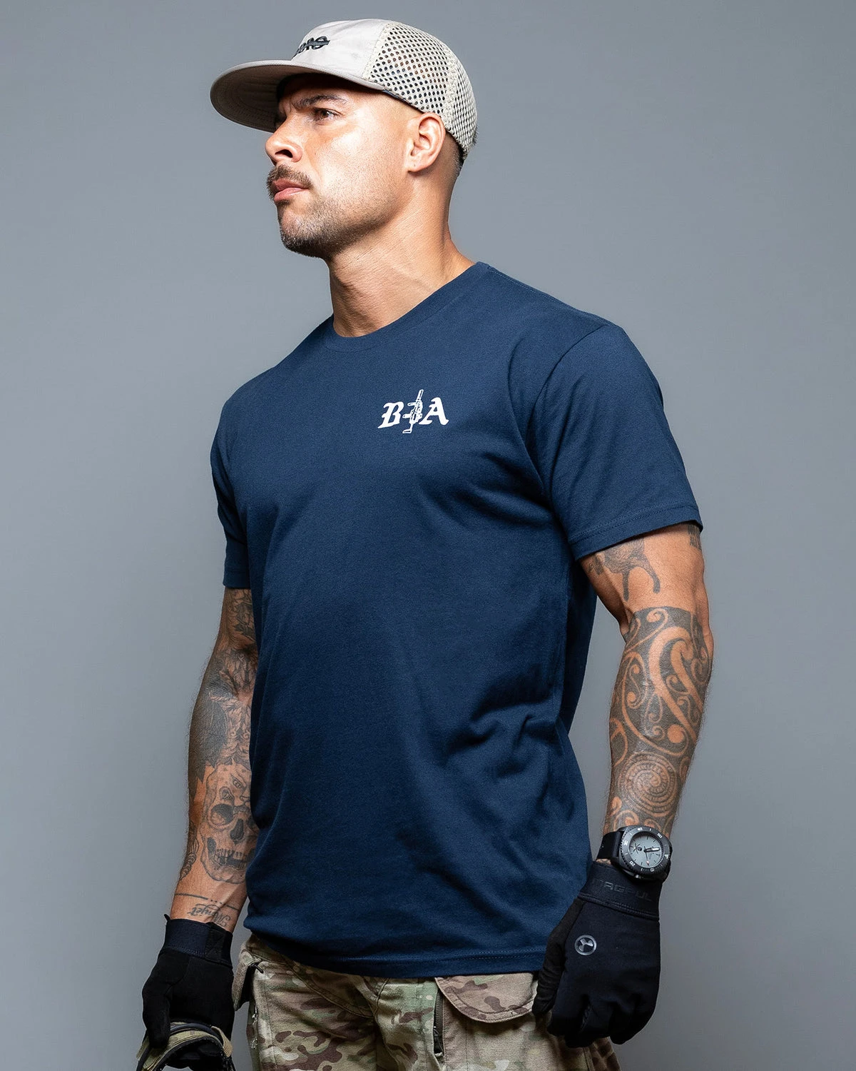 2026 Brothers in Arms Stay Violent Hard Times - Tough Guys _ Taktische T-Shirts - Lebenslange Brüder – Detail 7