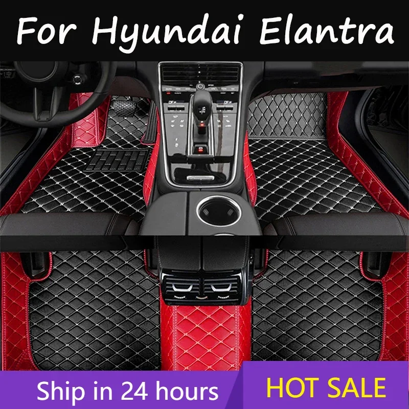

Автомобильные коврики для Hyundai Elantra Avante HD 2007 ~ 2010, роскошный кожаный коврик, напольный коврик, автозапчасти для интерьера, автомобильные аксессуары