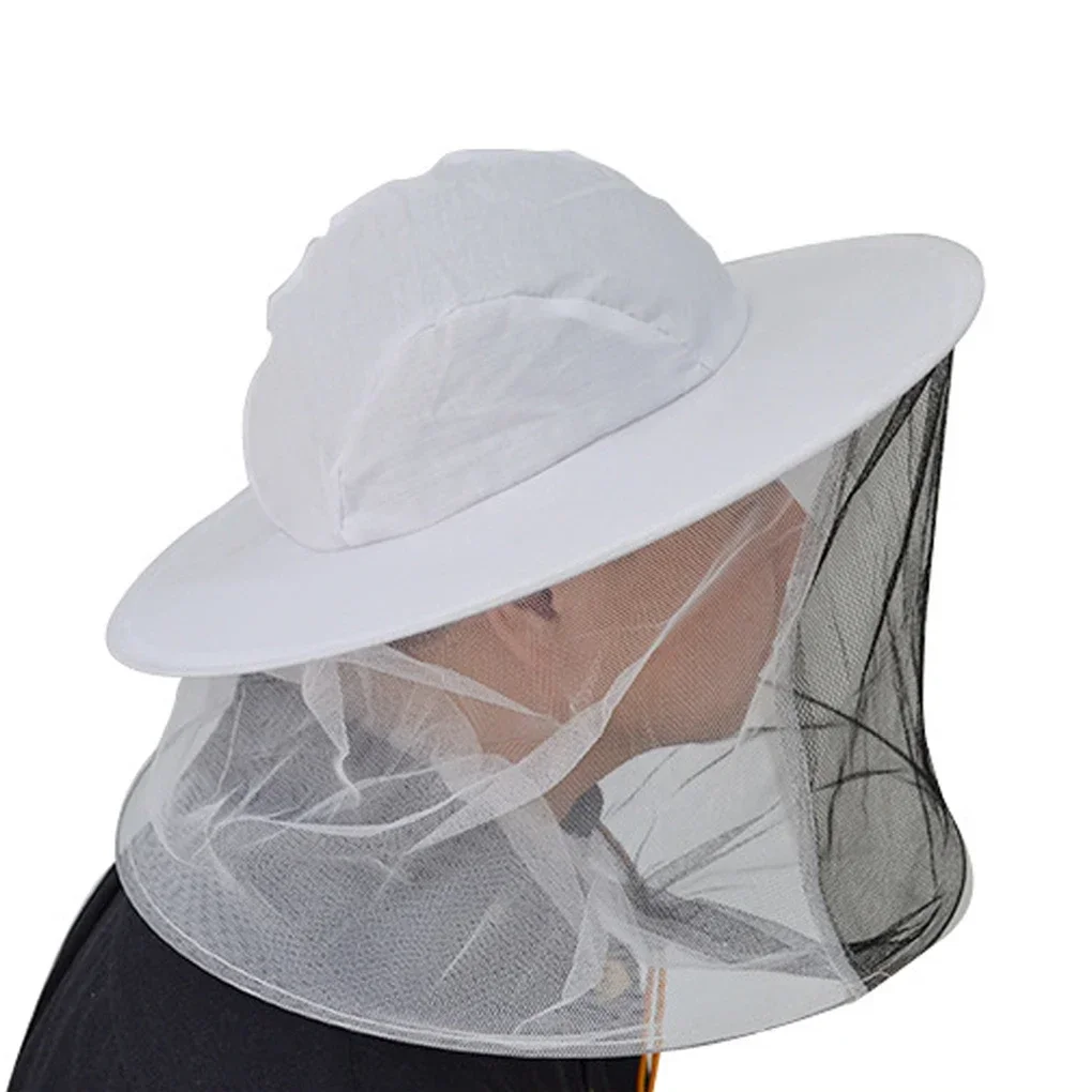 Beekeeping Hat With Fabric Mesh Bees At Bay With Style High Definition Veil High-quality Fabric Multi-purpose
