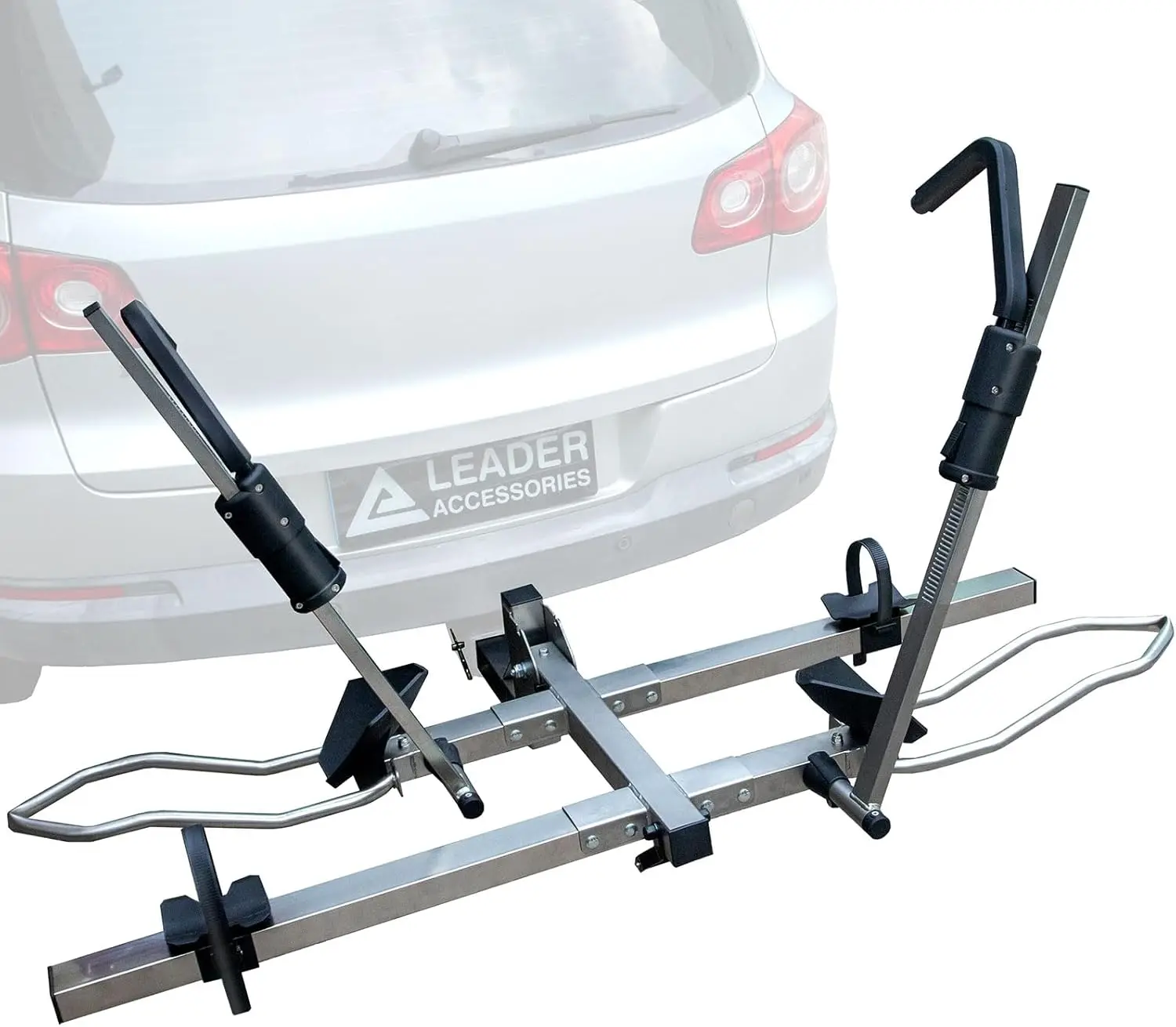 

Accessories Hitch Bike Rack, Carry 2 Bikes up to 75 lbs Each for Standard, Fat Tire and Electric Bicycles