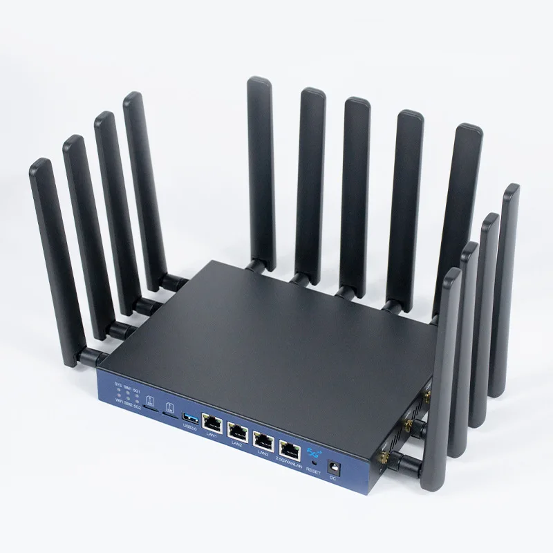 

SMI dual card slot dual-mode 5G wireless router AX3000 MT7981 solution supports 2.5G network port dual 5G
