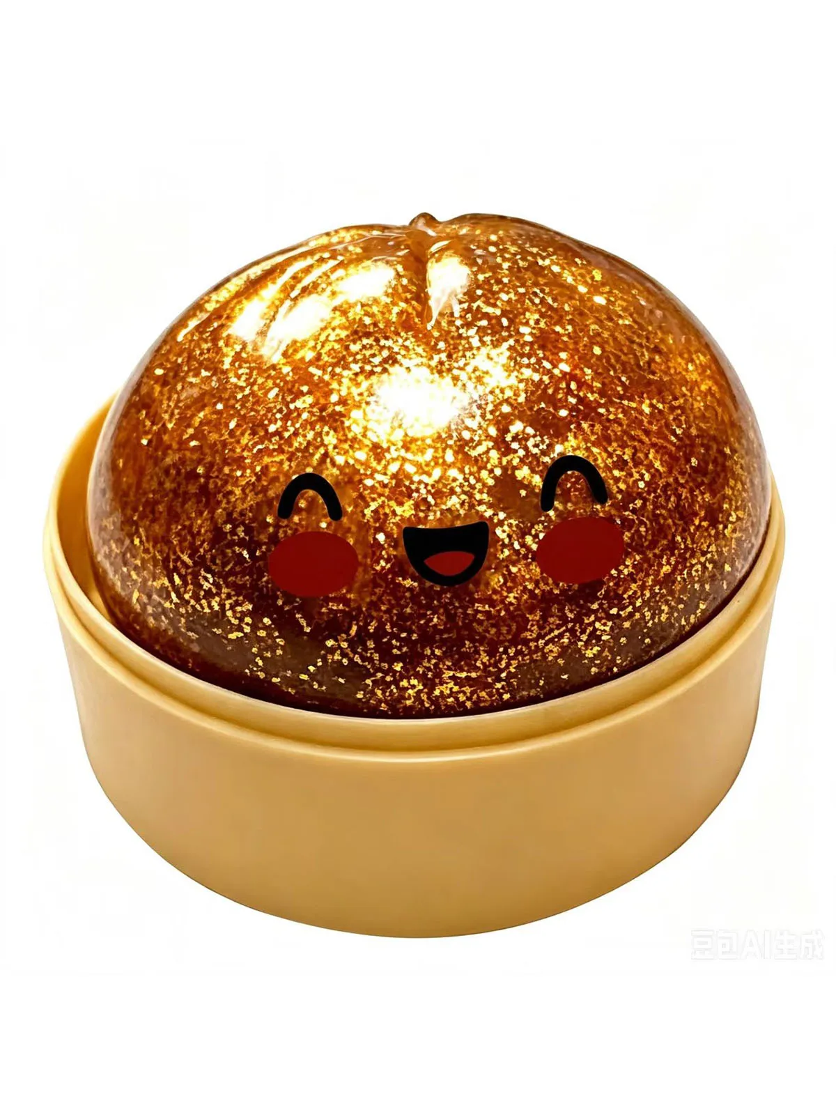Dumpling Pressure Giant Dumpling Bun gift, Slow Rising Glitter Dumpling Stress Ball, Stress Relief Fidget gift for Home Office