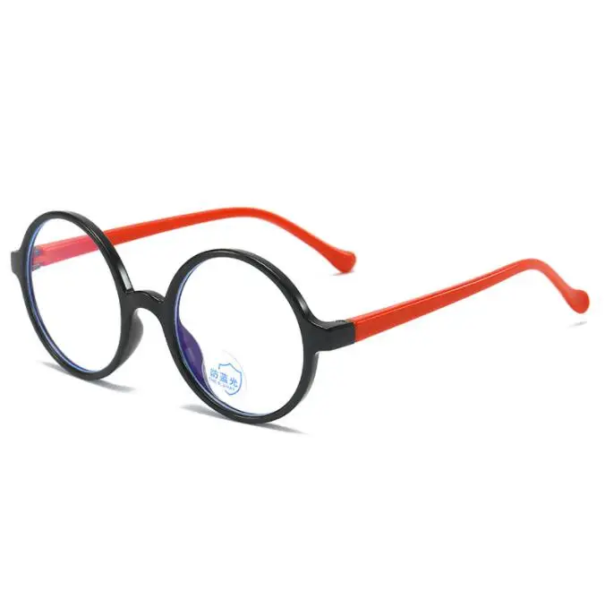 Gafas de luz azul para bebé, gafas con filtro de bloqueo para juegos, montura de silicona, gafas antirayos azules para niños