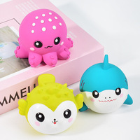 SqueakyToys For Small Dogs Marine animals Puppy Balls Teething Toys Pet Toys Fun For Indoor Puppies And Dogs Chewing And Playing
