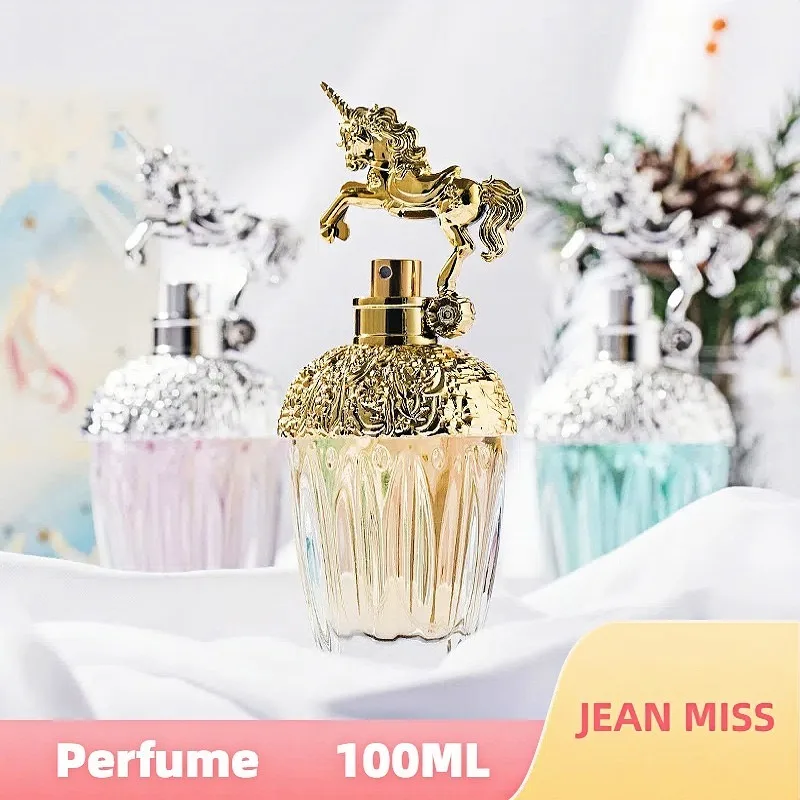 

80 мл Оригинальный женский парфюм серии Unicorn, сладкий фруктово-цветочный аромат, спрей, свежий, стойкий, освежающий и натуральный.