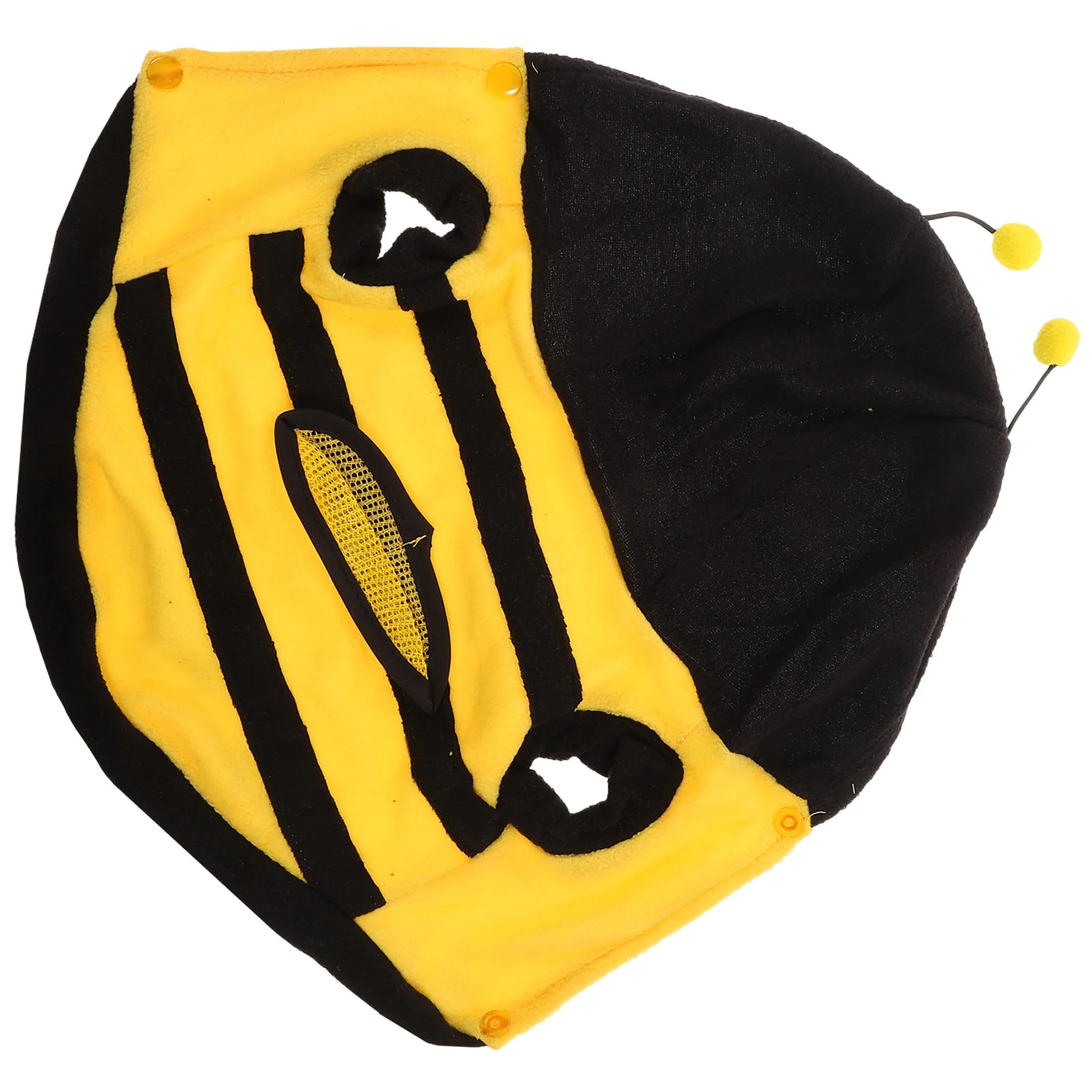 

Bee Cosplay Pet Dress-Up Costume Dog One-Piece Clothes Yellow Black Size L Outdoor Walking Jogging Costume Dog One-Piece Clothes