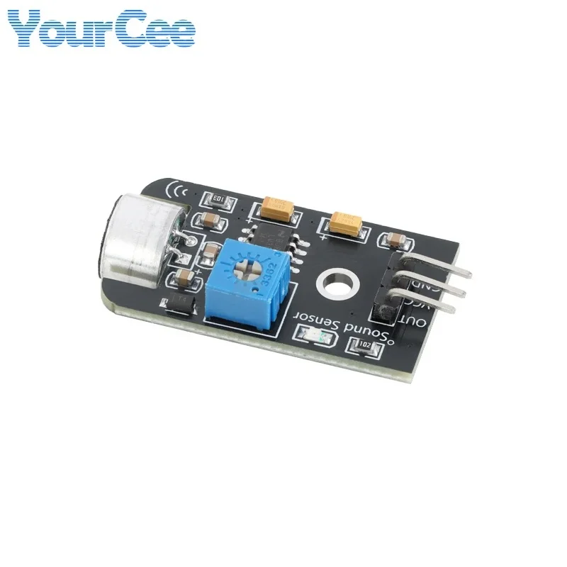 10PCS/1PC High-Sensitivity Microphone Sound Sensor Module for Arduino Analog Output Detect Sound Level Electronic Building Block