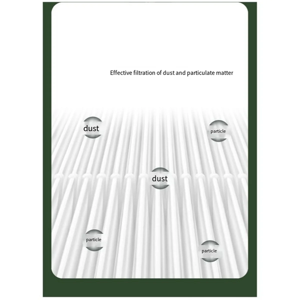 ABGU مناسبة لتنقية الهواء فلتر الكربون المنشط HEPA لتنقية الهواء