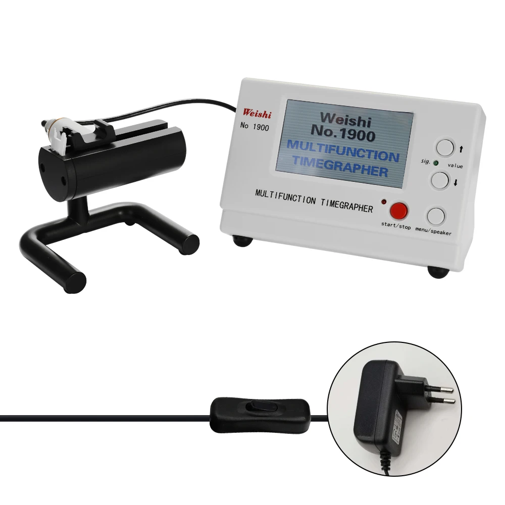 WeiShi No.1000/No.1900 Timegrapher Horloge Testing Tool Horloge Tester voor Reparateurs Hobbyisten Horloge Test Repareren Tool Timing Test