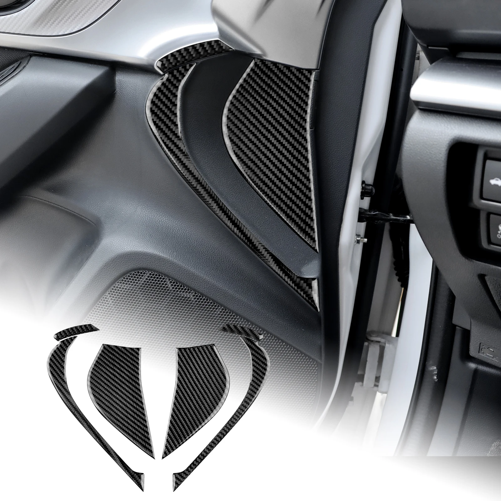 Real Soft Carbon Fiber Sticker For Subaru WRX VB/WRX STI 2022 2023 2024 2025 2026 Car Door Inner Interior Trim Accessories