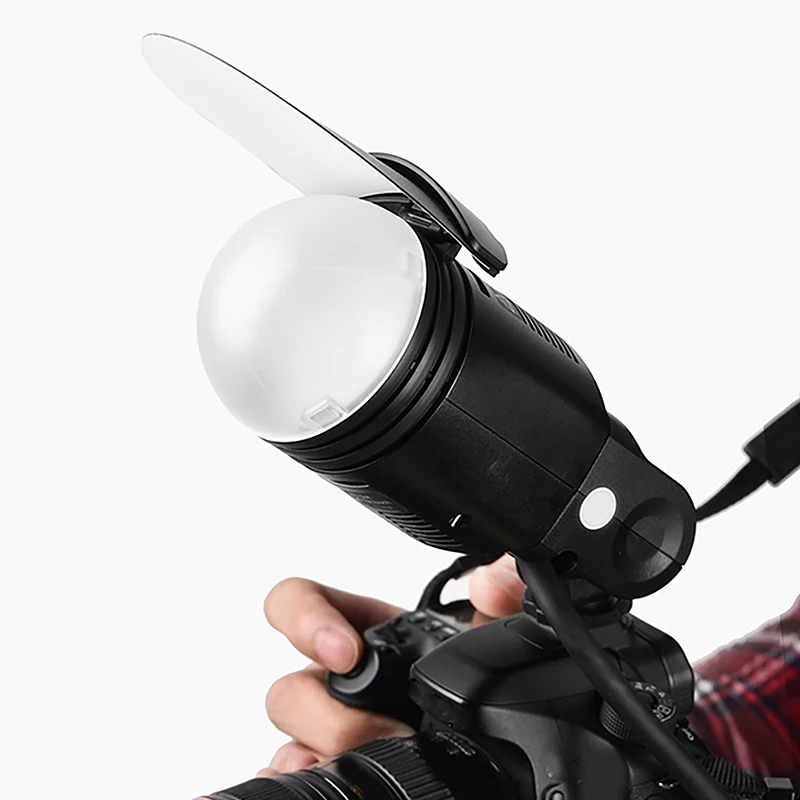 AK-R11 Magnetyczny Dyfuzor Kopułkowy Zamiennik do Lampy Błyskowej z Okrągłą Głowicą V1/do AD200/AD200Pro/do Serii Lamp Błyskowych V1/S-R2 Część Zamienna