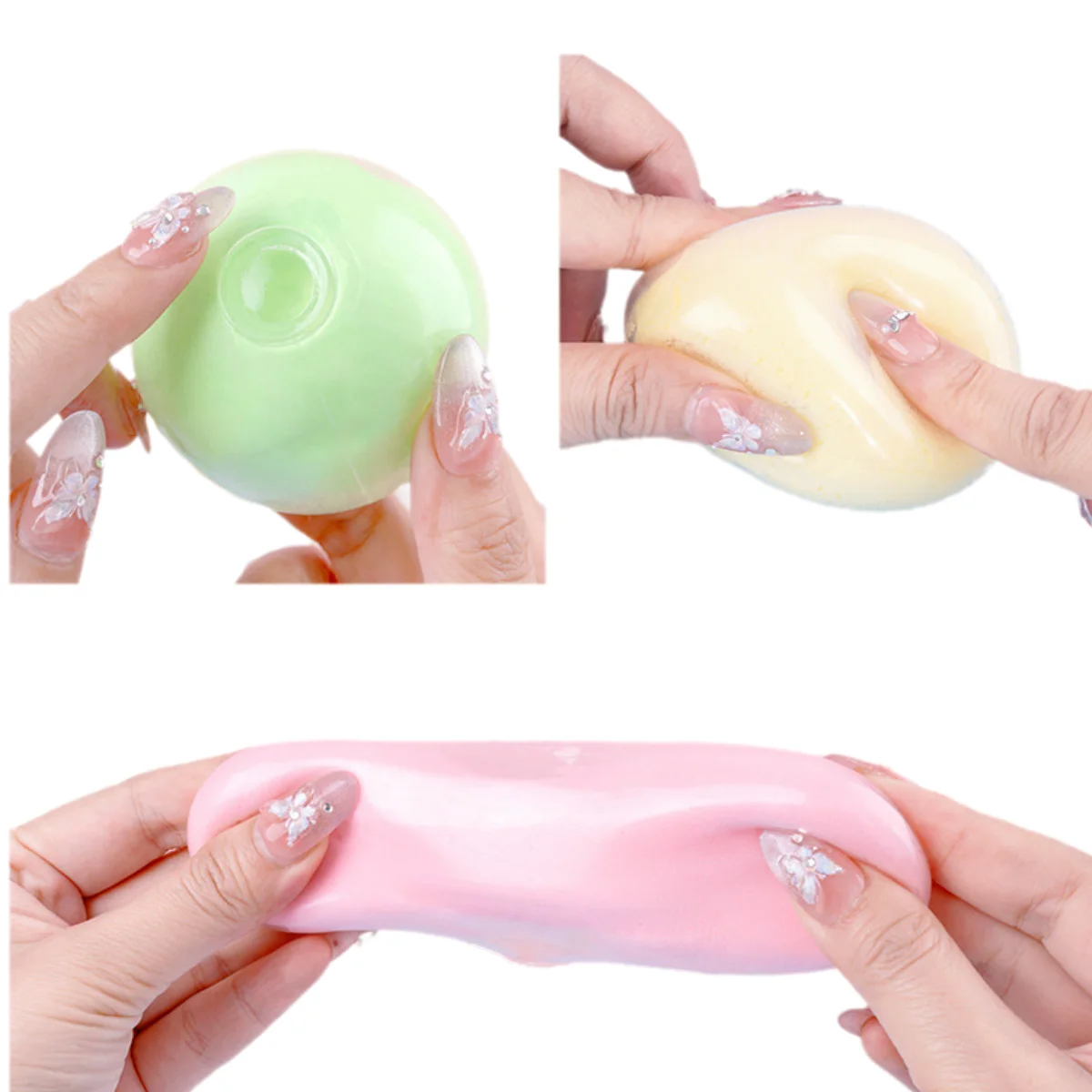 New Creative Decompression Toys Deformable Squeeze Handmade Finger Pinch Interesting Sensory Toys for Children & Adults DIY