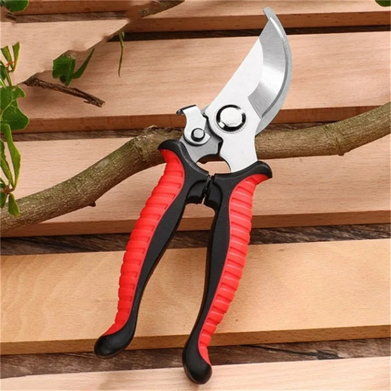 Pruner Garden Scissors Professional Sharp Bypass Pruning Shears Tree Trimmers Secateurs Hand Clippers For Garden Beak Scissors