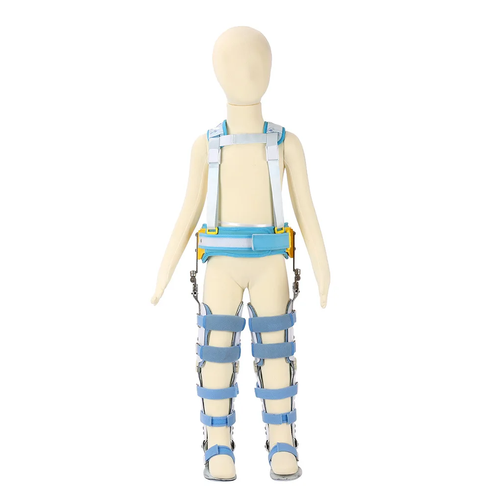 Eminent EM-HKAFO01 Pediatric Cerebral Palsy Knee Ankle Foot Orthosis Hip Knee Ankle Foot Walking Support Immobilization Foldable