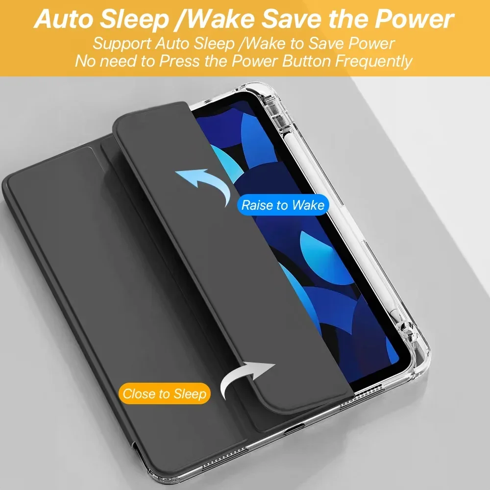 حافظة لجهاز iPad 10 10th Generation 2024 Pro 13 M4 12.9 11 3th Air 11 13 "4 5 10.9 iPad 10.2 7th 8th 9th 9.7 5th 6th Cover