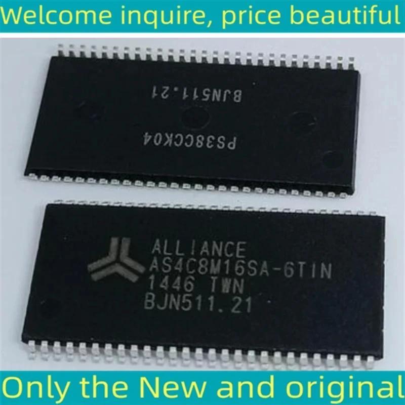 

5PCS New and Original IC Chip TSOP54 AS4C8M16SA-6TIN AS4C8M16SA-6T AS4C8M16SA AS4C8M16SA-6 AS4C8M16