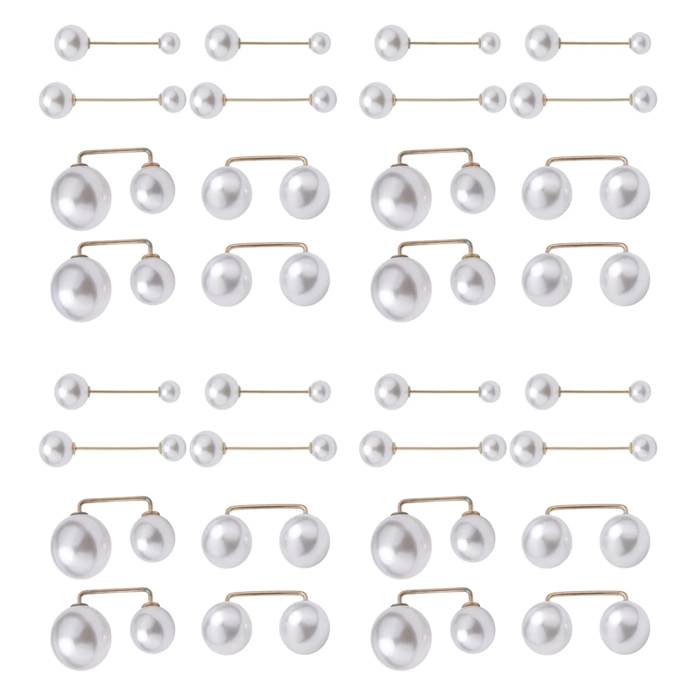 Hem Clips for Pants, Pearl Jeans Ankle Clip and Pant Cuff Clips, Adjustable Pant Leg for Secure Clothing, Accessories