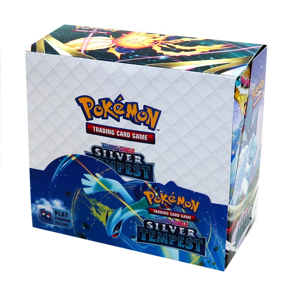 324Pcs Pokemon TCG: Sun & Moon Tempest Bonds Booster Box Trading Card Game Pokemon Card  Kids Toys