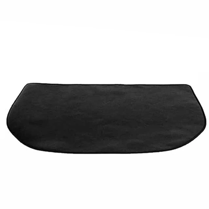 Semicircular Fireplace Fireproof Mat Fireplace Flame Retardant Mat Fireplace Insulation Blanket