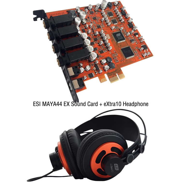 Bundle ESI Maya44ex Audio Interface PCI-e + eXtra10 Monitoring