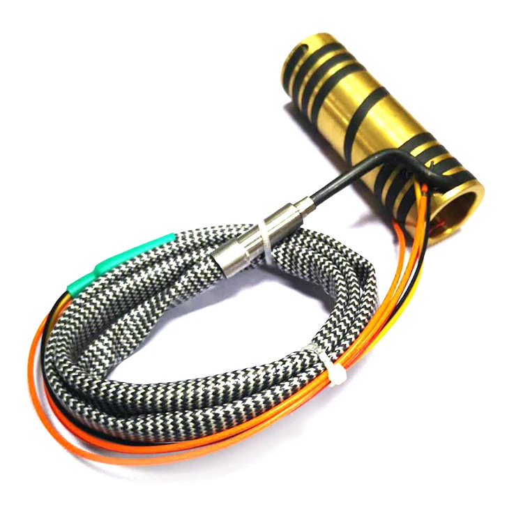 220v 1600w industrial electric copper spring hot runner brass coil heater for injection molding