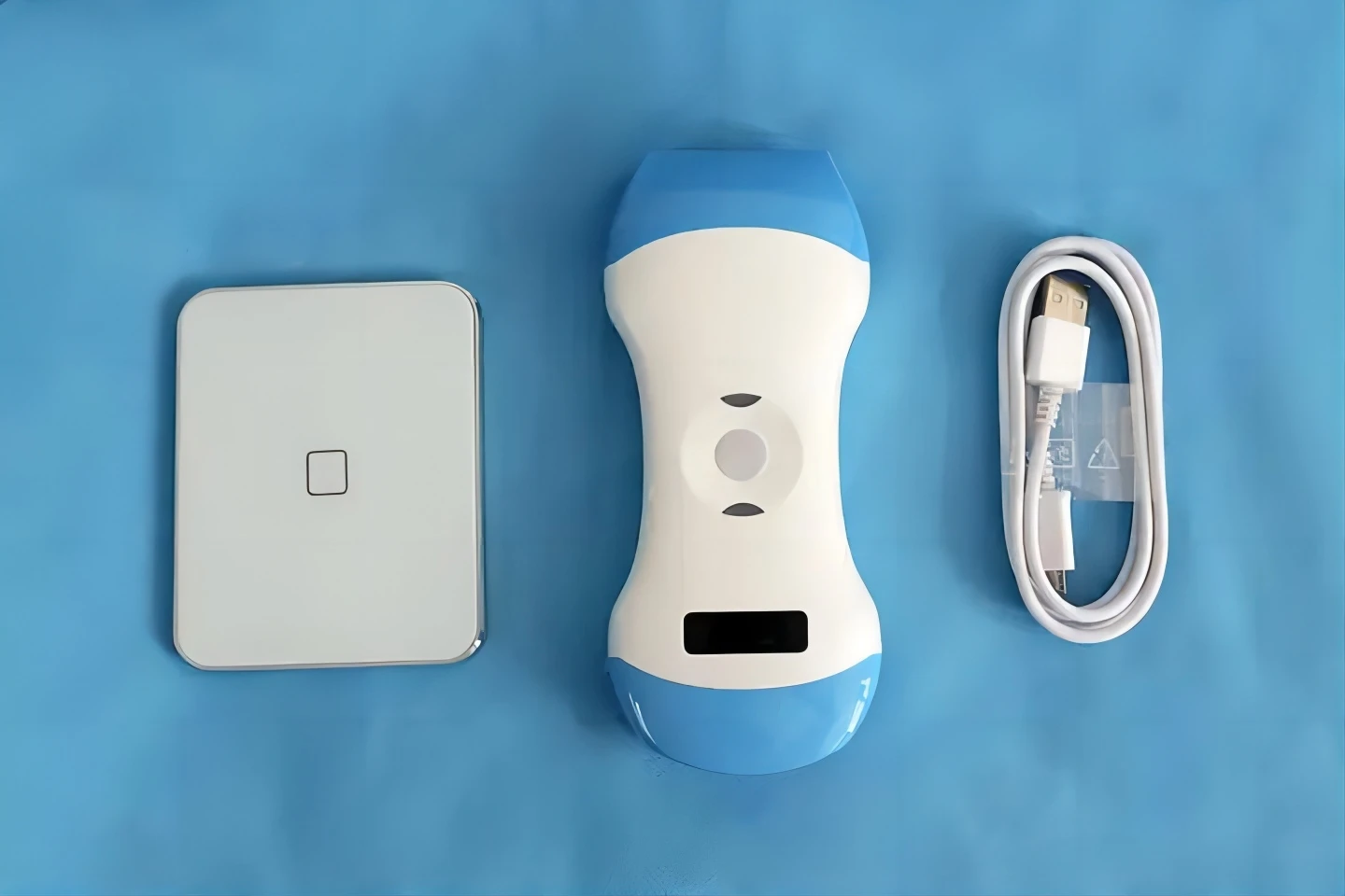 Sonde sans fil portable 3 en 1 Phased Array Cardiac Linear & Convex