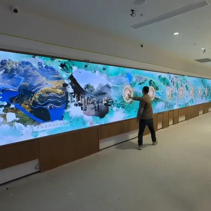 Interactive Wall Projection Solution For LED Video Wall Displays Advertising Installations And Interactive Marketing Experiences