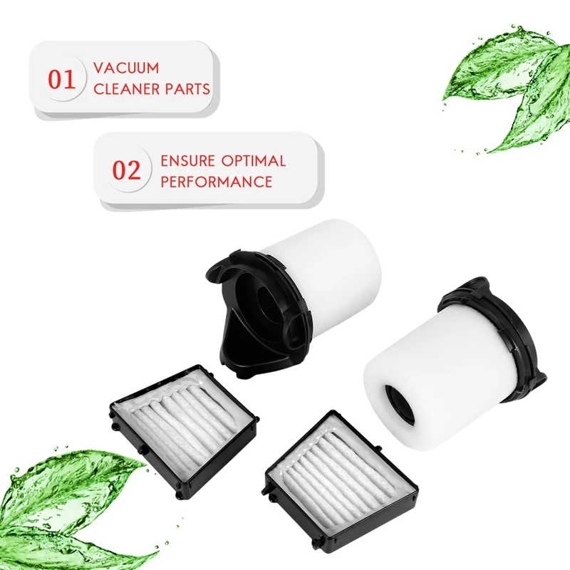 【Popular】Replacement Filters For Shark Flex Duoclean Vacuum HV390,HV391,HV392,2 HEPA Filters+2 Foam Filters+2 Pre-Motor Filters