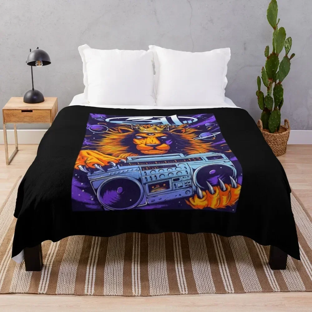 

311 lion radio Throw Blanket Soft Bedroom Blanket for Night Sleeping
