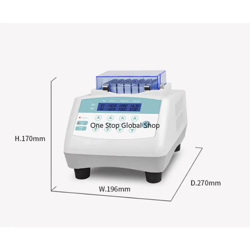 MTH-100 Hot Sale Laboratory Thermo Shaker RT+5~100C Heating Shaking Mixer 300-2000rpm with Different Blocks