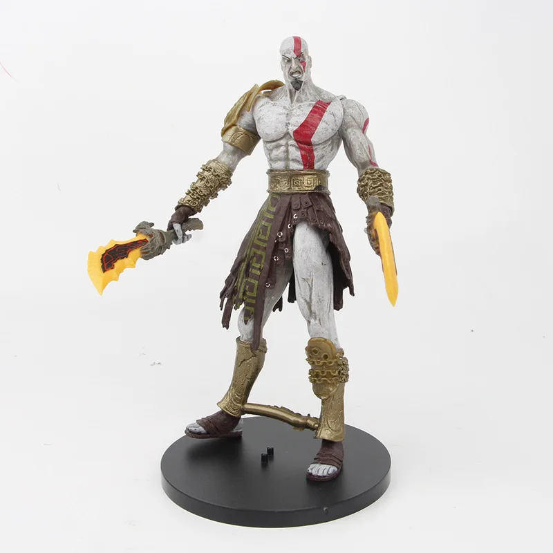 Figuras de anime god of war kratos modelo de jogo brinquedos figura de ação coleção modelo brinquedos para crianças presente de natal ﻿