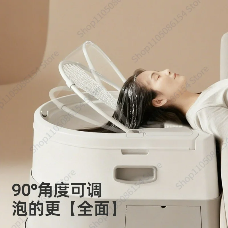 Home Use Hair Washing Chair Reclining Pregnant Woman Head Spa Basin Water Circulation