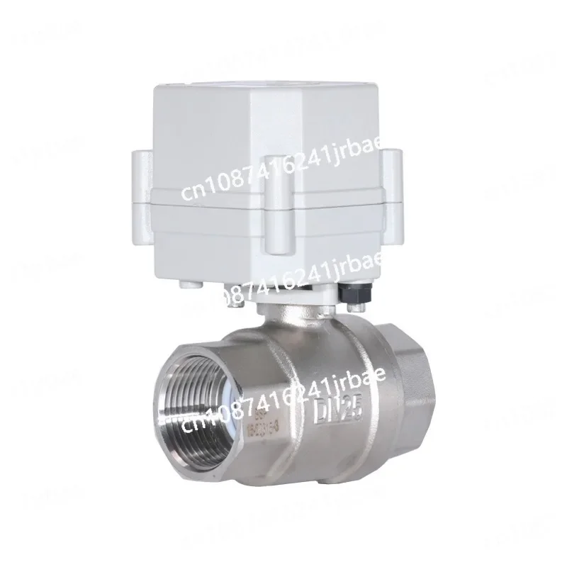 DN8-25 1/4''-1'' Proportional V-type Ball Valve SS304 V Shaped Modulating Valve 4-20mA 0-5V 0-10V Input Signal