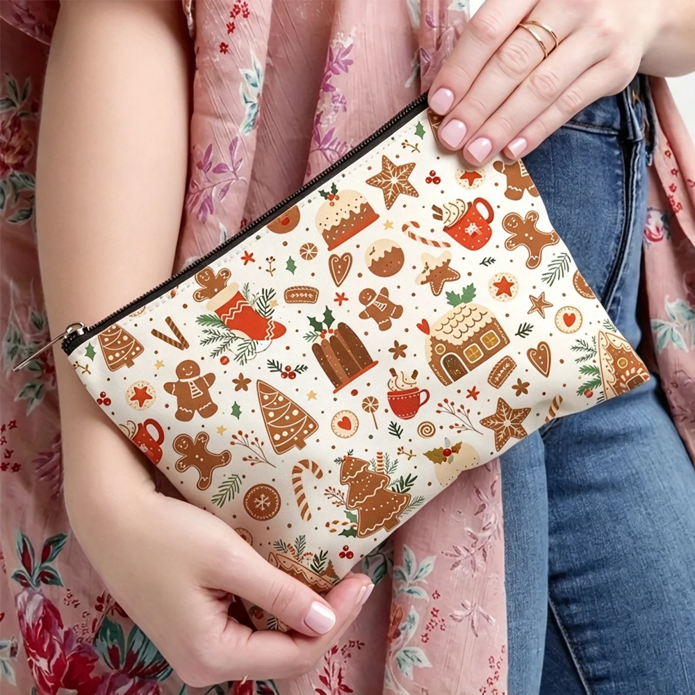 กระเป๋าเครื่องสำอางลายขนมปังขิ - Travel Organizer Men บทวิจารณ์และราคา