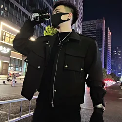 Spring Autumn New In Male Coats Slim Fit Y2k Korean Reviews Many Cheap Sale High Quality Men's Jackets Joker Luxury Designer